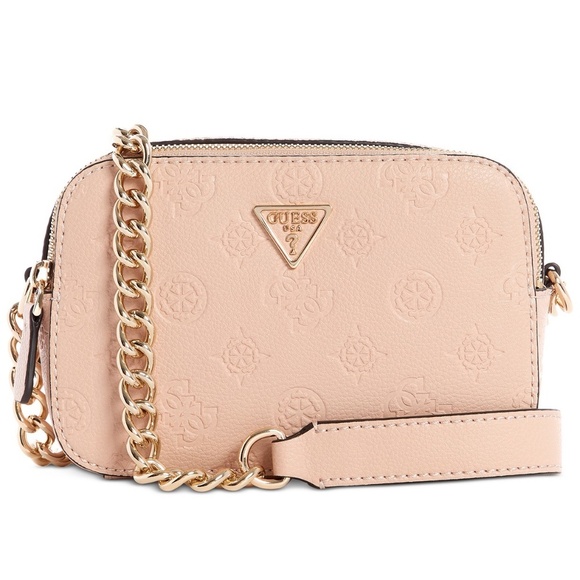 New GUESS Almond Crossbody - Picture 1 of 5